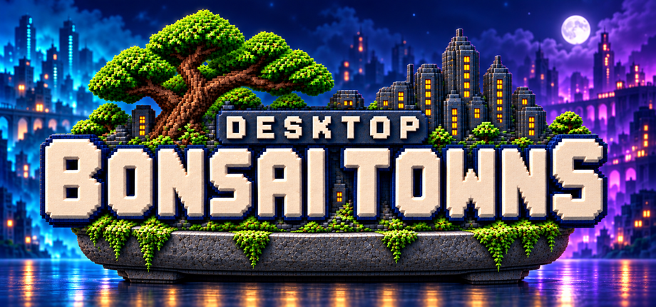 Desktop Bonsai Towns key art
